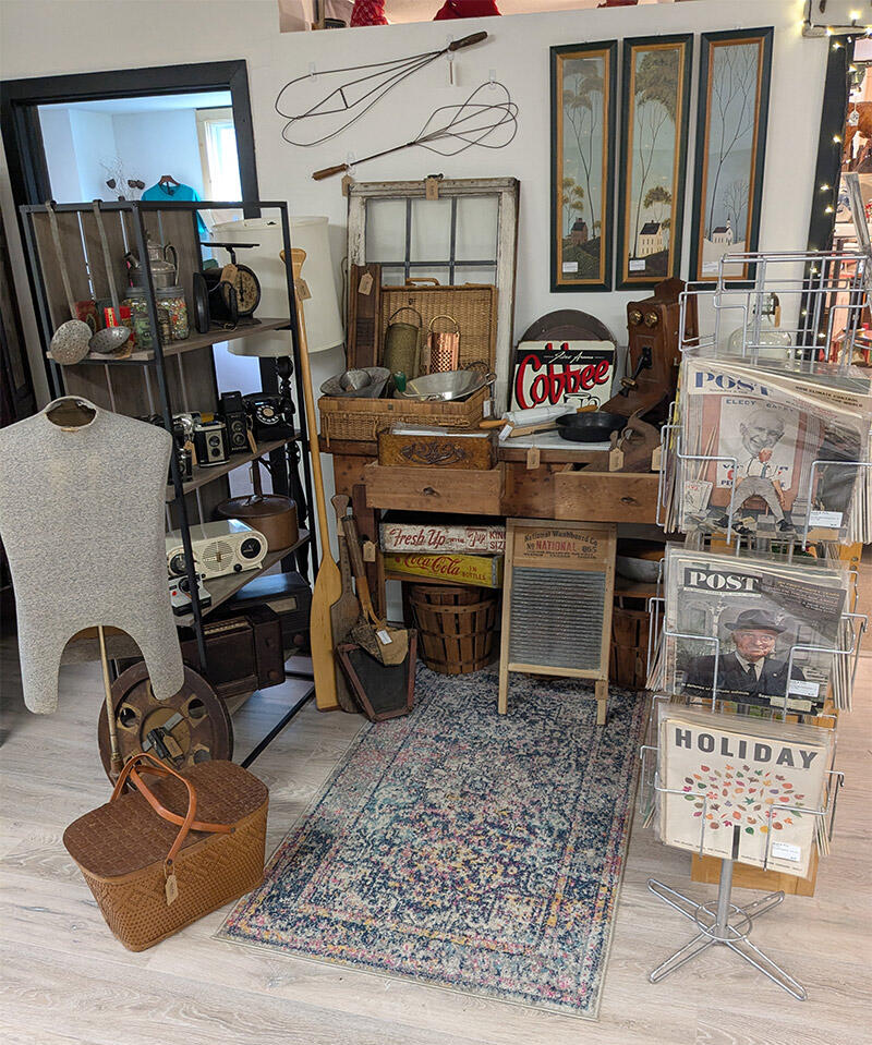 Finds Vintage is located at Grand Bazaar Canton Village in Canton, CT